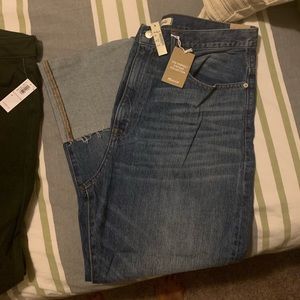 NWT Madewell boyfriend jeans